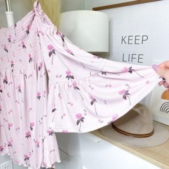 Free People Lana Off The Shoulder Tunic Top Size Small - Picture 5 of 7